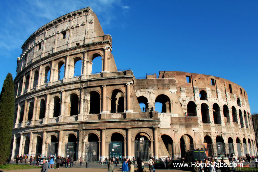 Colosseum Panoramic Rome for Cruisers Tour