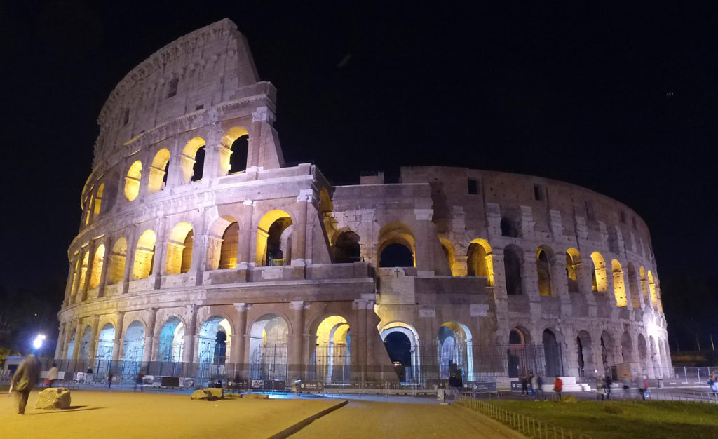 The COLOSSEUM - Rome By Night Tour with RomeCabs